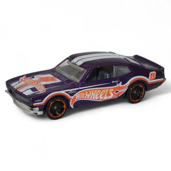 Hot Wheels Purple 71 Ford Maverick Grabber Loose Diecast 1:64 HW Racing Collecti - Picture 1 of 7